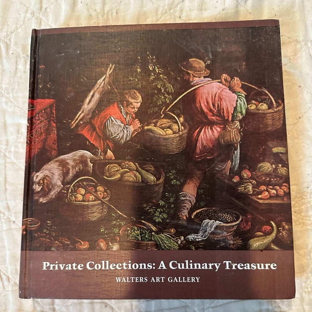 Private Collections: A Culinary Treasure- Walter’s Art Gallery! Good condition!